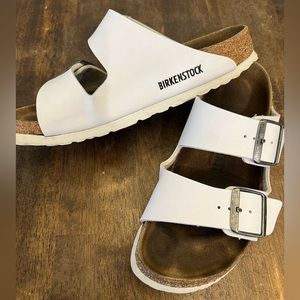 White Birkenstocks